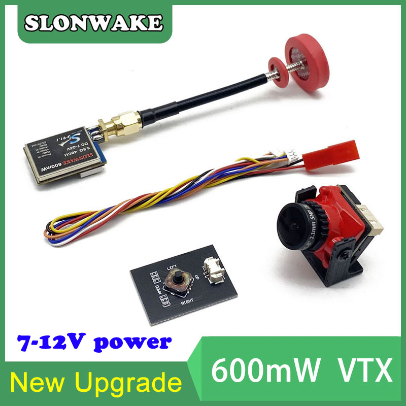 Drone Rc Mini - 5.8 グラム 48CH 600mW 調整可能な VTX-CAM
