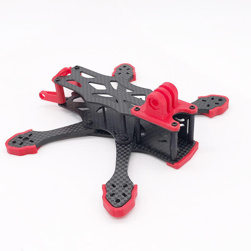 Drone Carrera Rc - APEX 3 3 インチ 147 ミリメートルホイールベースカーボンファイバーフレームキット