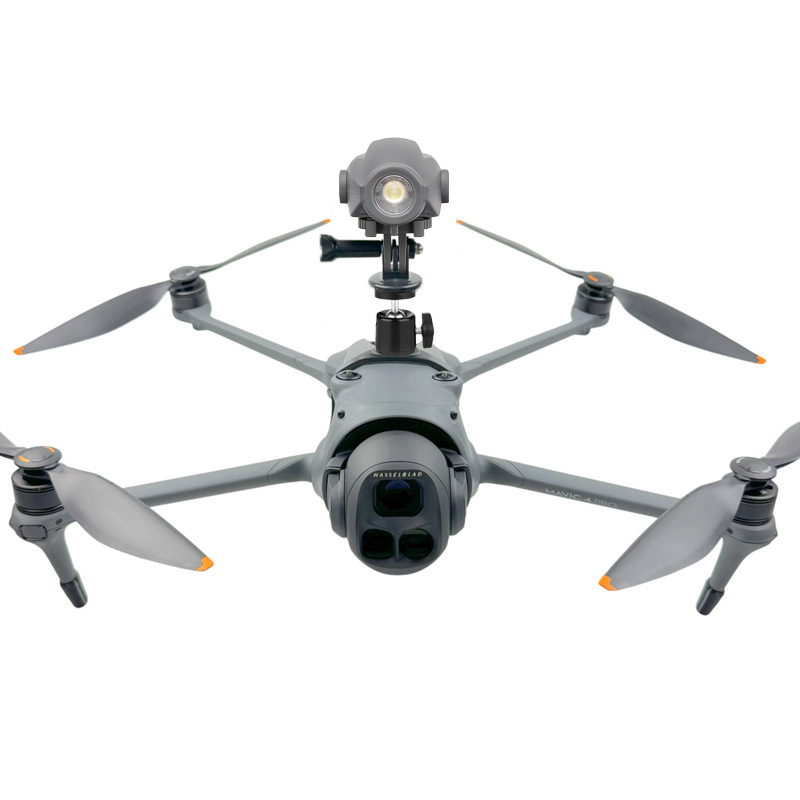 Drone Dji Rc Pro - 1セットフライトサーチライトフィルストロボライトSOS警告灯+固定ベースマウントDJI Mavic 4 Proドローンアクセサリー用