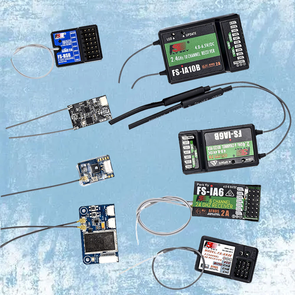 Drone With Rc Controller - Flysky RC レシーバー FS-IA6 IA6B IA10B