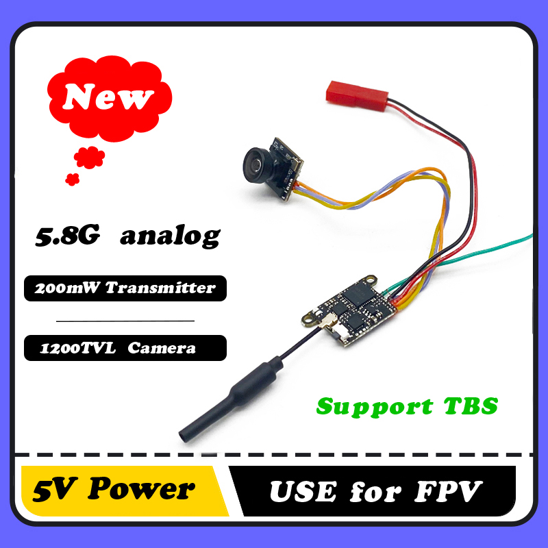 Drone Rc Mini - SLONWAKE 5.8G 1200TVL FPV カメラ VTX