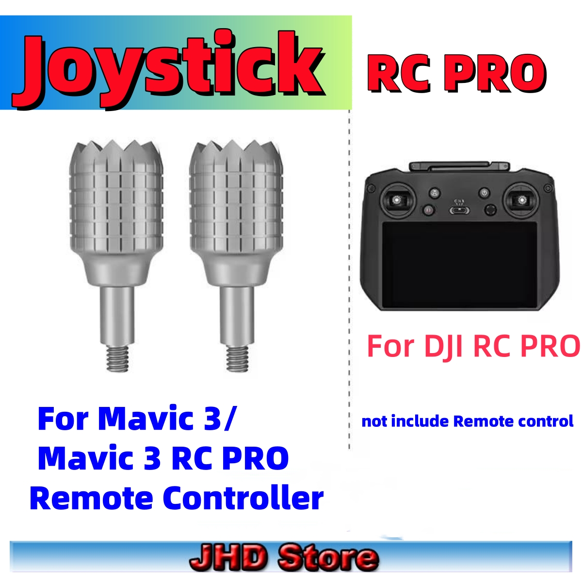 Drone Dji Rc Pro 2 - ジョイスティック JHDDJI Mavic 3/RC プロリモコン交換可能なジョイスティックスペアパーツ親指ロッカー RC