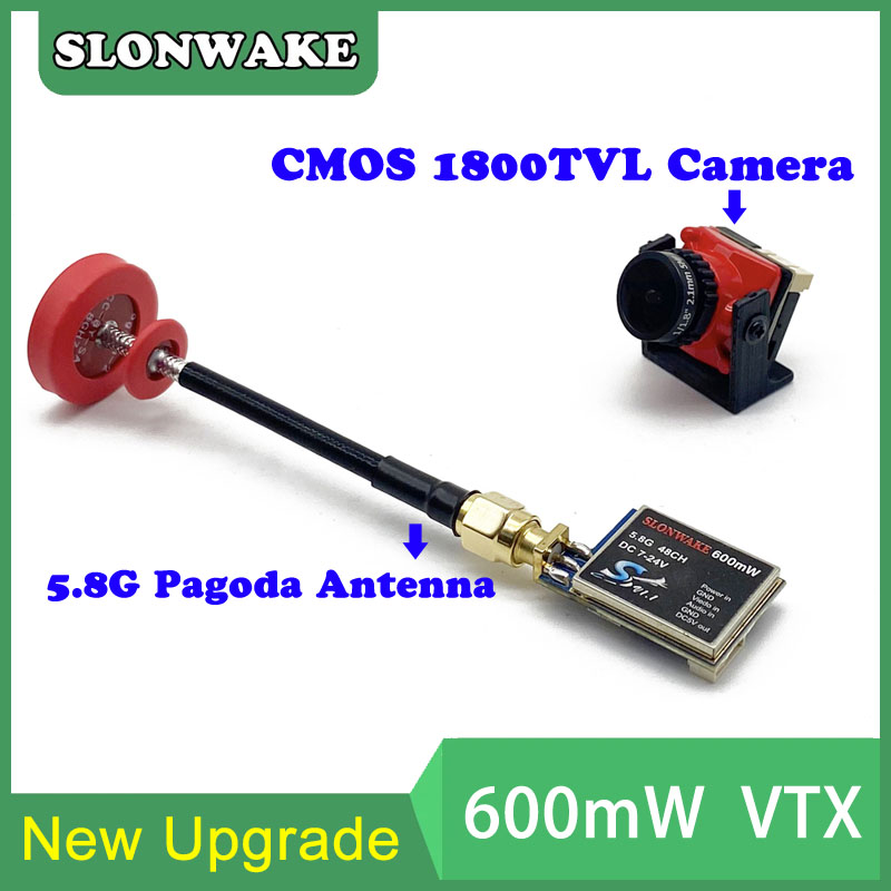 5.8 グラム 48CH 600mW 調整可能な VTX-C - Drone Rc Mini のレビューと価格