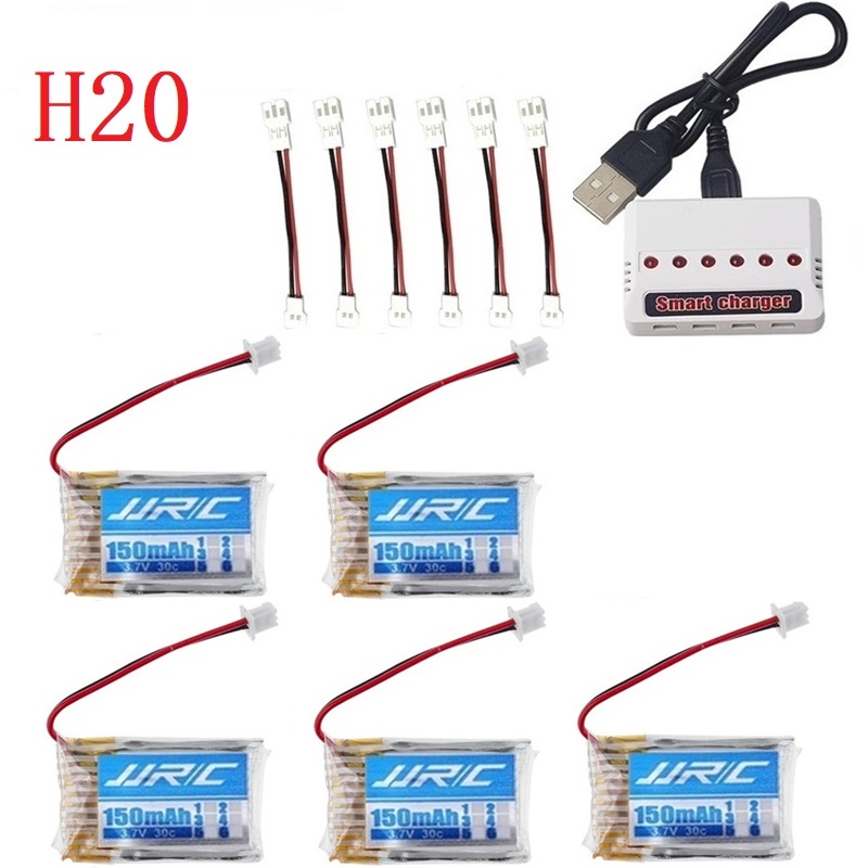 JJRC H20純正バッテリー 3.7V 150mAh JJ - Lipo Battery Charger のレビューと価格