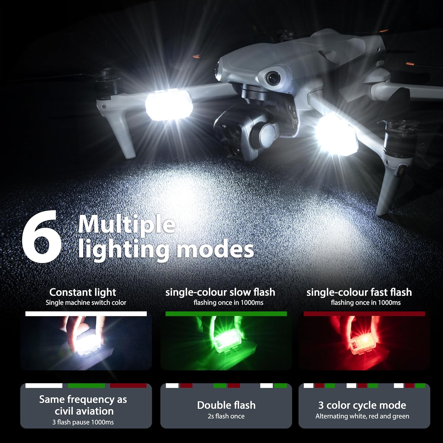 STARTRC ドローン ストロボライト 衝突防止ライト 充 - Drone Dji Rc Pro のレビューと価格