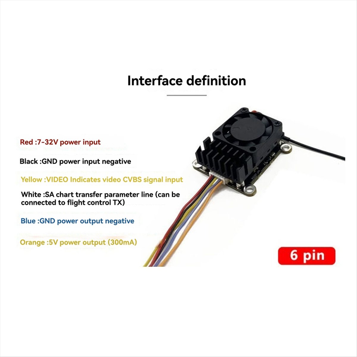 5.8G 2W VTX 2000mW FPV ビデオ送信機モ - Rc Transmitter のレビューと価格