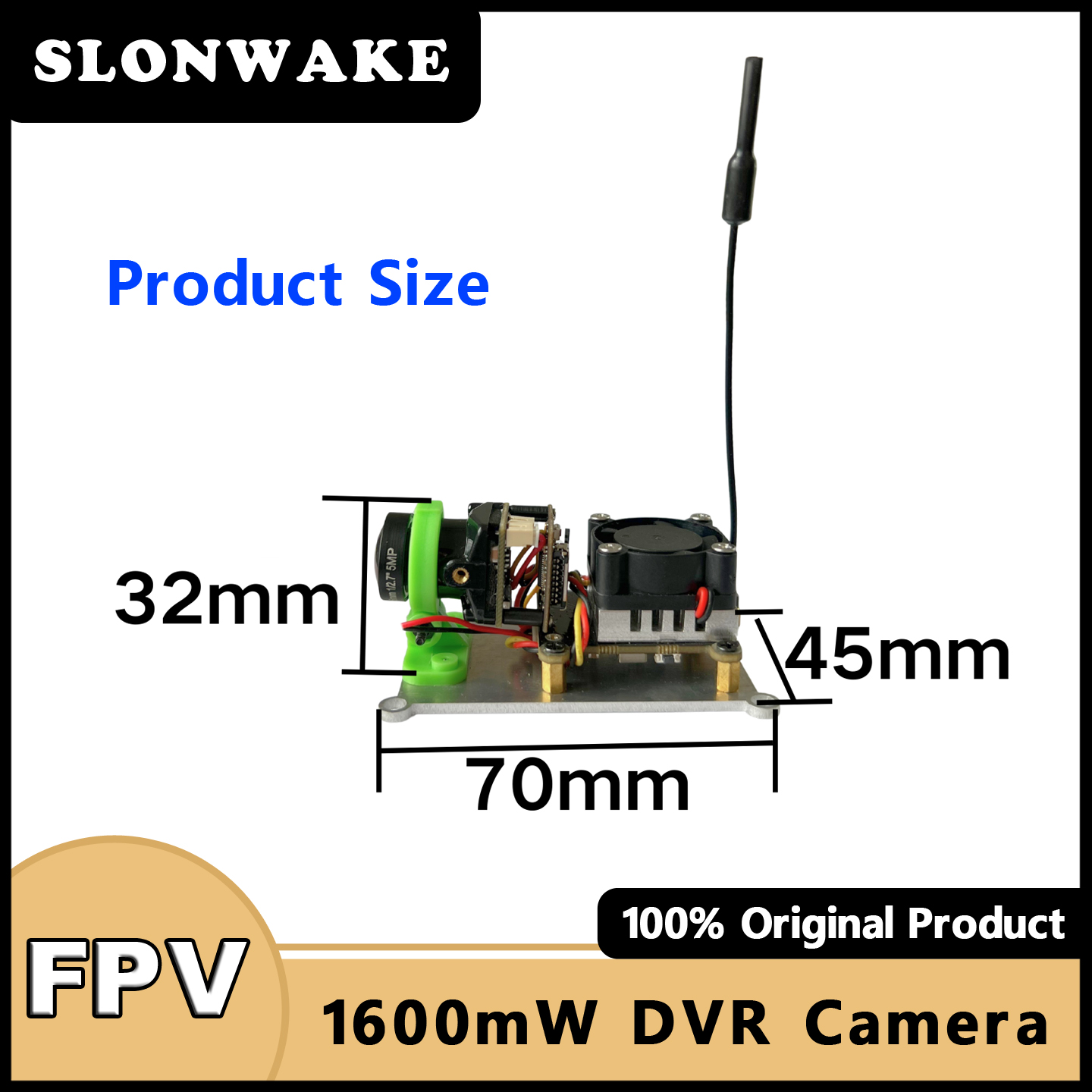 SLONWAKE 5.8G 48CH 200/500/100 - Rc Transmitter のレビューと価格
