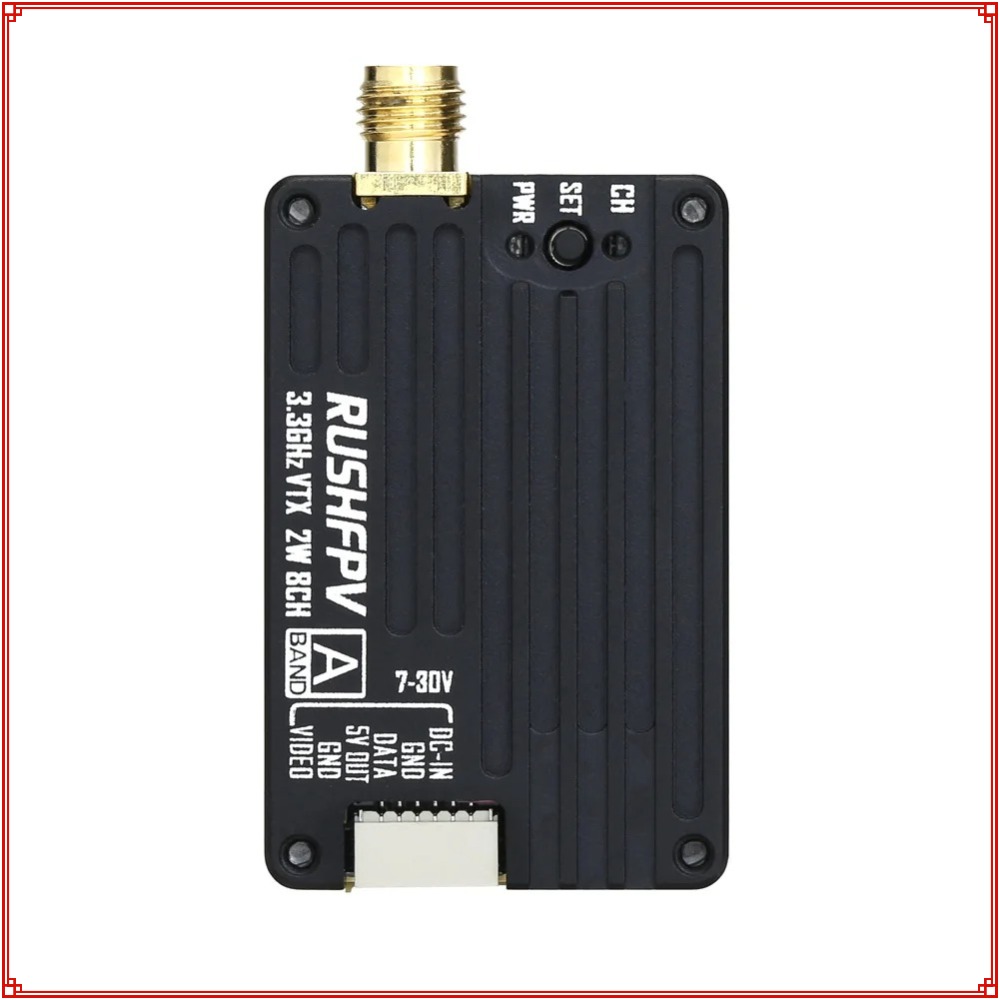 2026年新型 RUSHFPV 3.3G 2W VTX送信機 - Drone With Rc 2 のレビューと価格