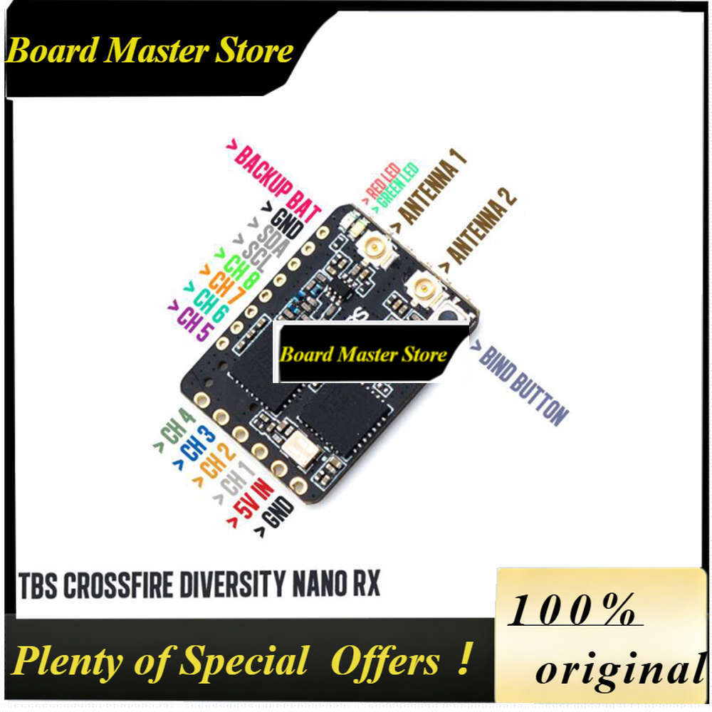 BoMaSTBS クロスファイア ダイバーシティ ナノ Rx - Crossfire Receiver Rx のレビューと価格