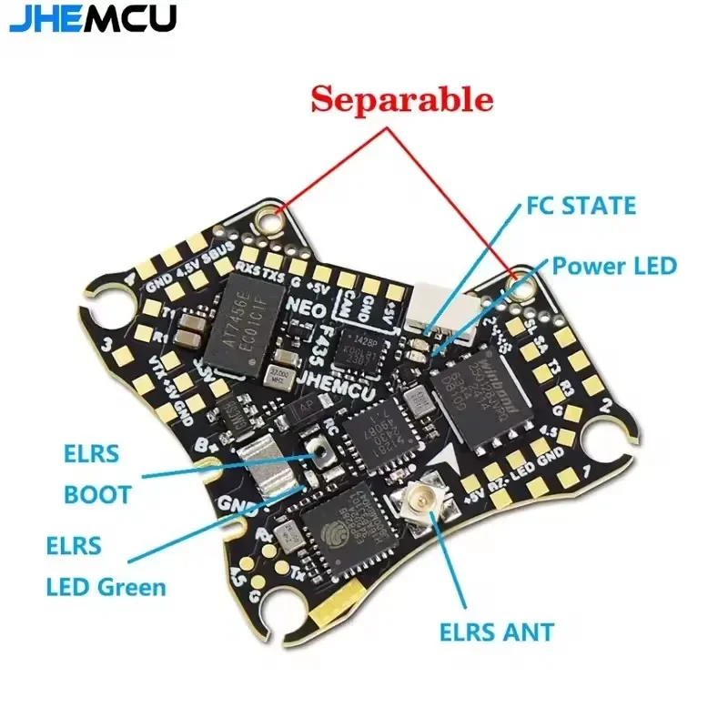 JHEMCU F435 NEO 1S AIO フライトコント - Drone Neo Rc のレビューと価格