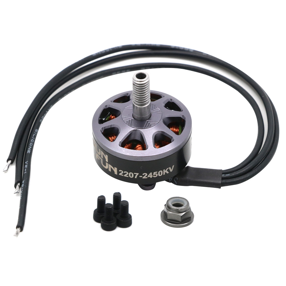 1/4個セット Sun Fun 2207 ブラシレスモーター - Drone Carrera Rc のレビューと価格