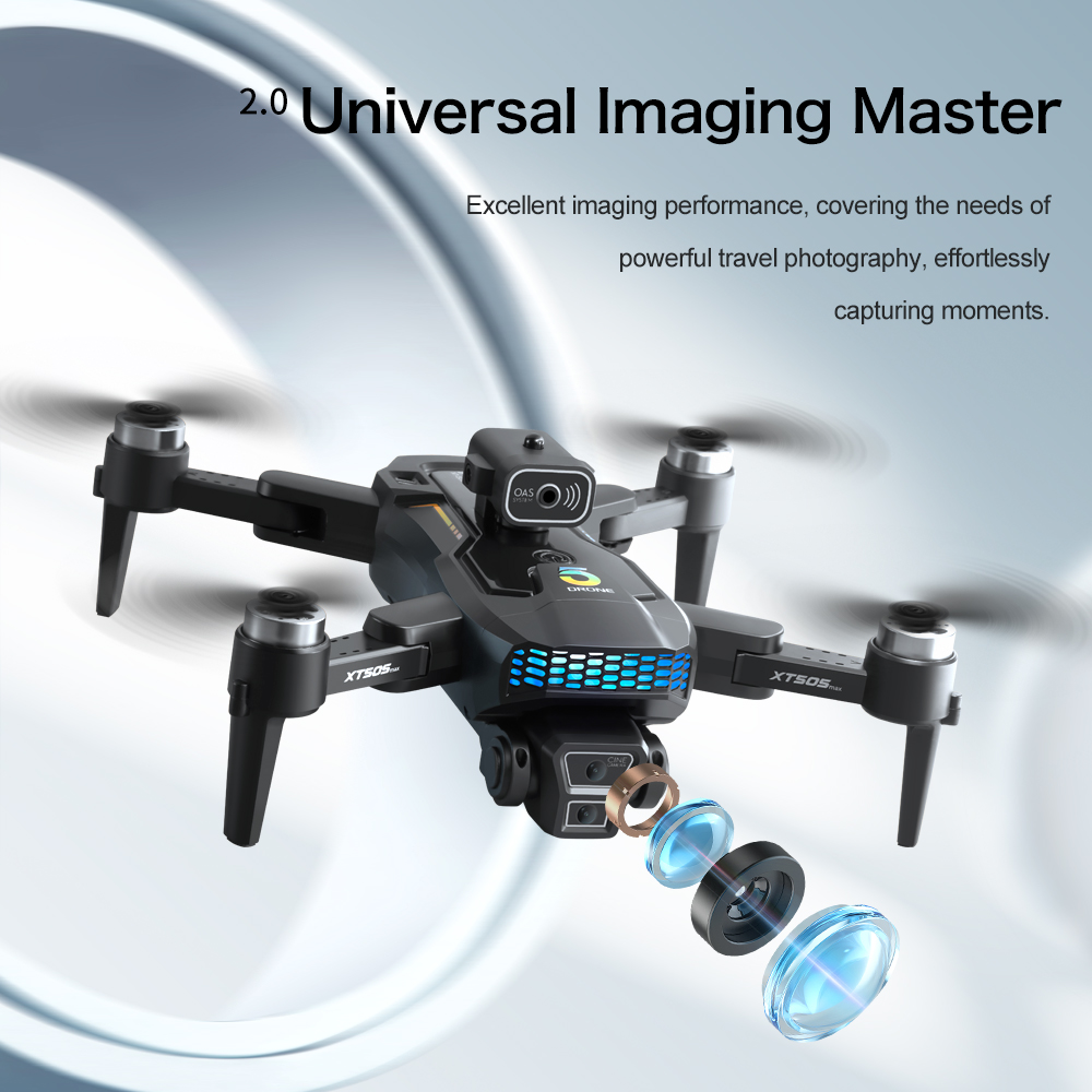 オリジナルXT505 5G GPSブラシレスドローン 折りた - Xt505 Rc Drone のレビューと価格